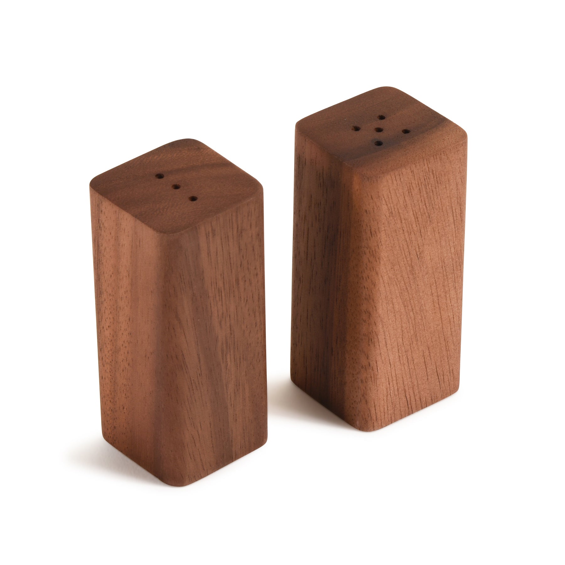 Salt & Pepper Shakers on an Acacia Wood Base by Kalmar Home - product image 4 for Resin Society