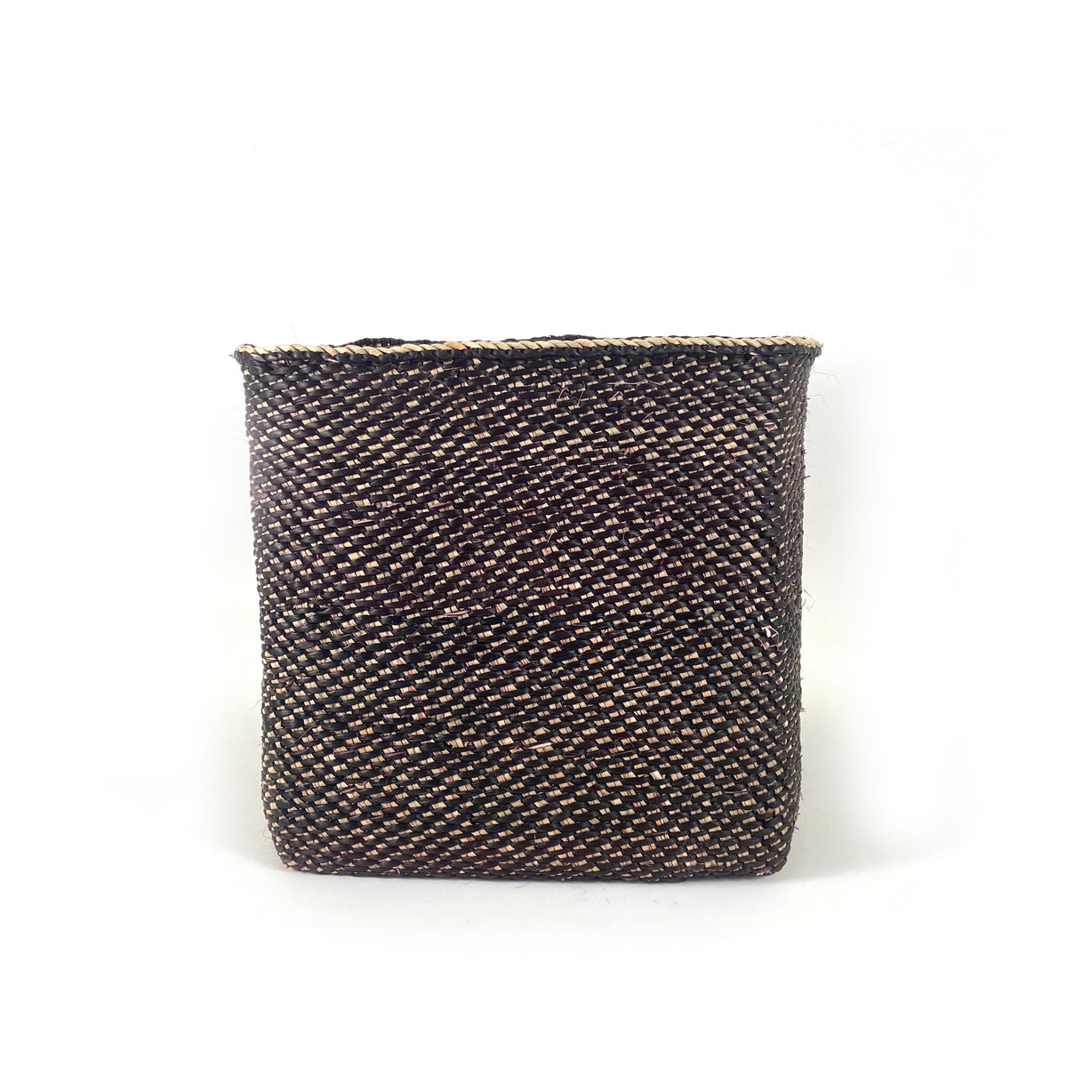 Square Light Black Iringa Basket by Mbare Ltd - product image 5 for Resin Society