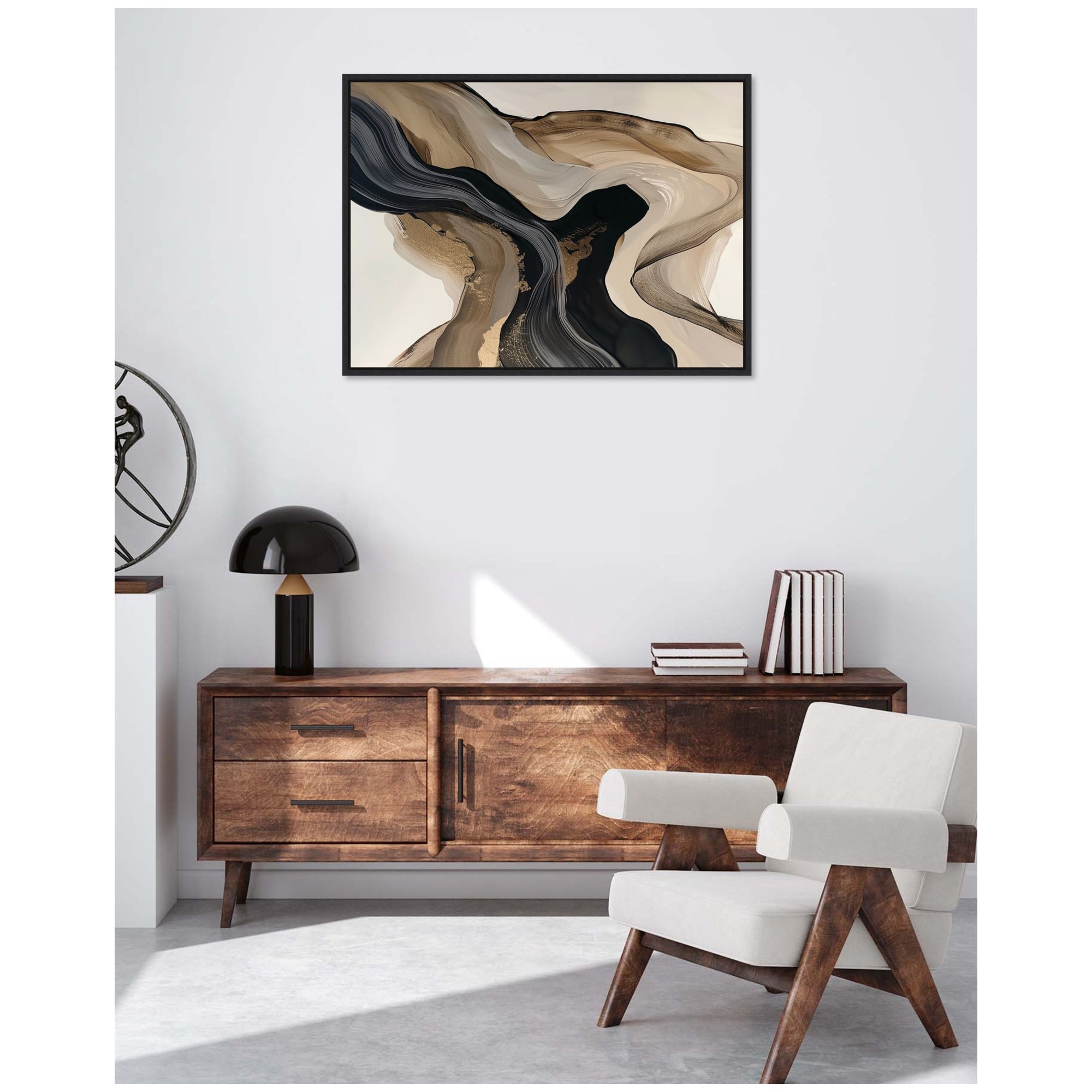 Sylvie Abstract Dream II Framed Canvas by Amy Lighthall