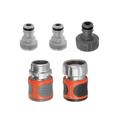 Premium Metal 5 Piece Quick Connect Starter Set