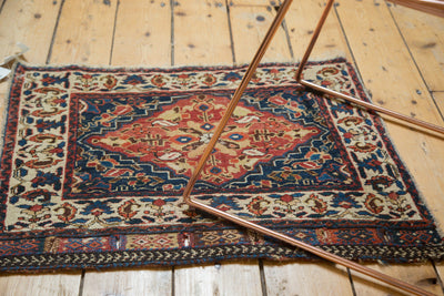 2x2.5 Antique West Persian Square Bag Face Rug Mat by Old New House® - product image 3 for Resin Society