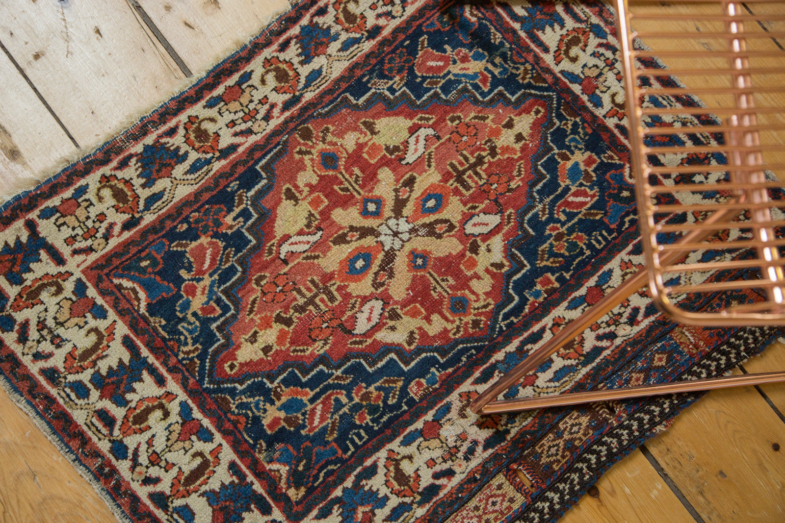 2x2.5 Antique West Persian Square Bag Face Rug Mat by Old New House® - product image 5 for Resin Society