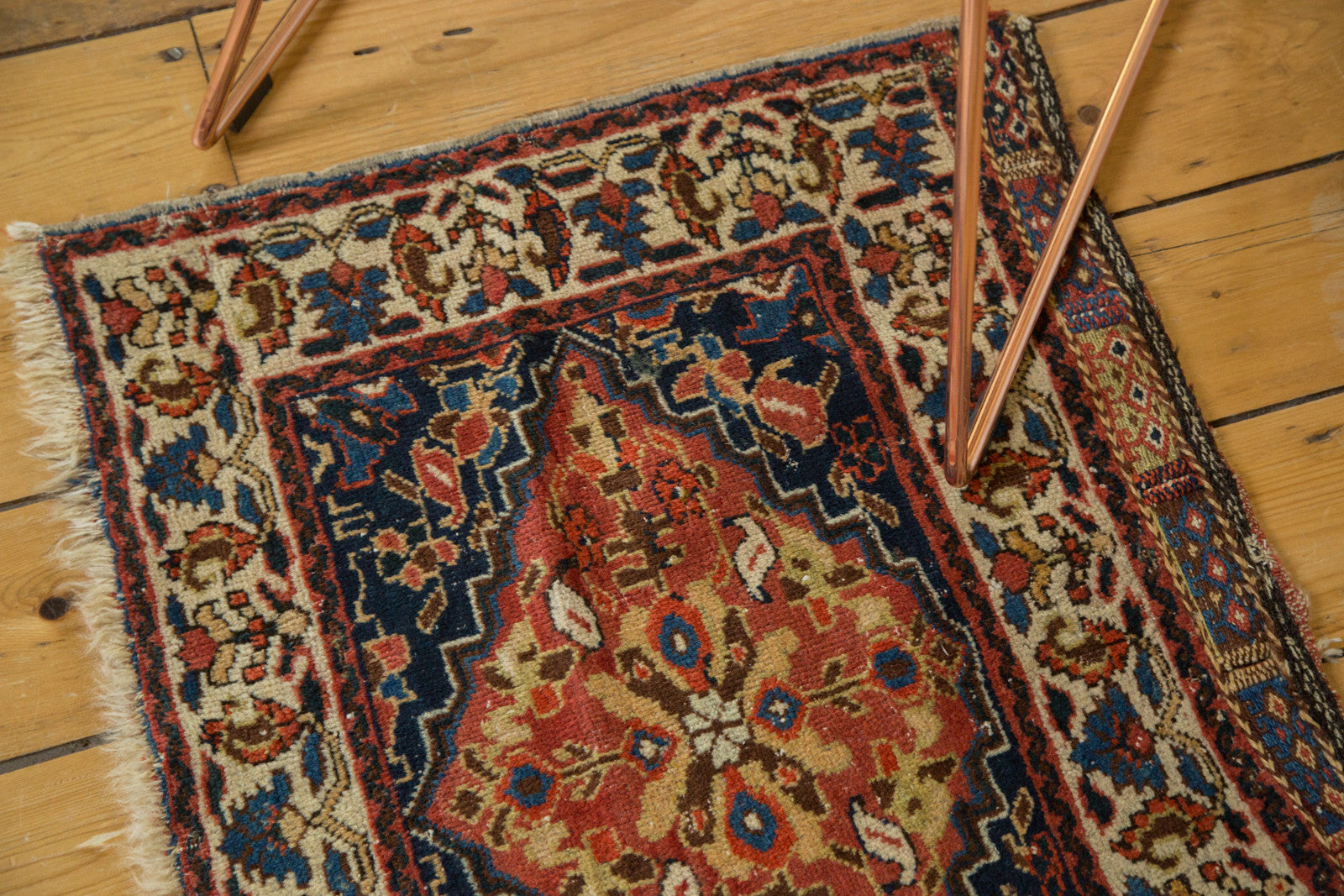 2x2.5 Antique West Persian Square Bag Face Rug Mat by Old New House® - product image 4 for Resin Society