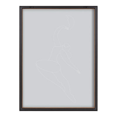 Blake Sometimes When you Fall You Fly Blue Framed Printed Glass by kateandlaurel - product image 4 for Resin Society