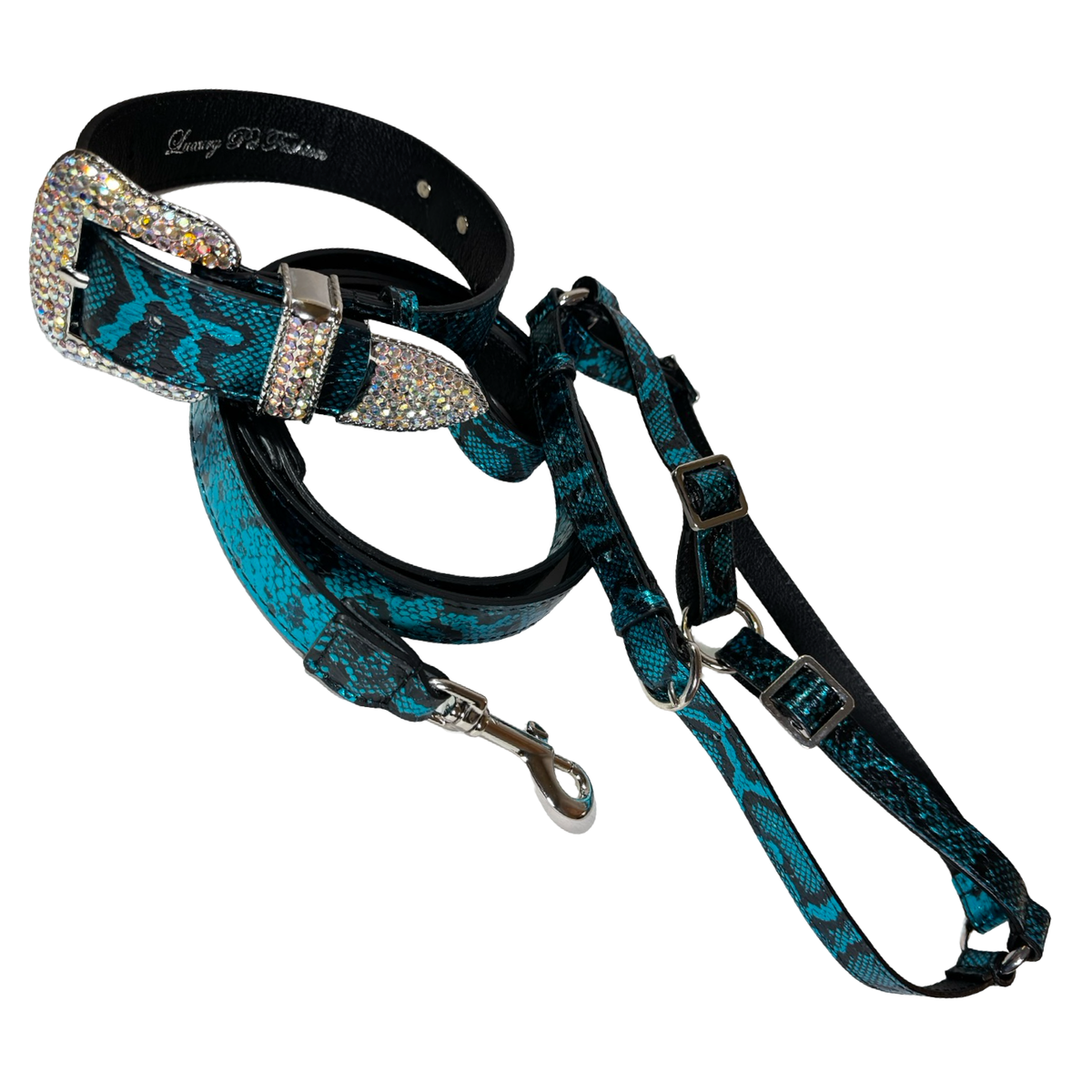 Blue & Black Serpente Set by Allysa Payne Beverly Hills - main product image for Resin Society