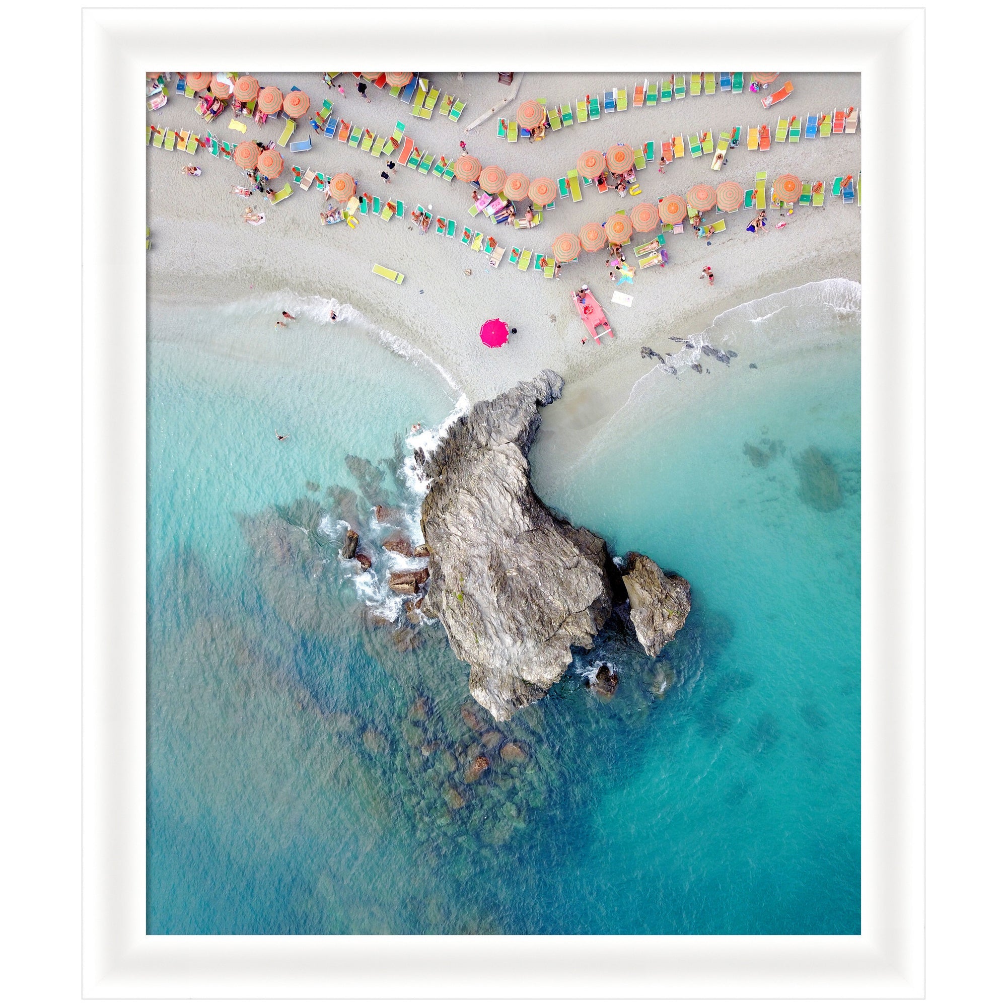 Framed Art Monterosso 7 by Rachel Bolgov