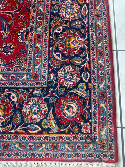 Incredible Persian Kashan All Over Wool Rug 10’2” x 14’ by Rugistan - product image 17 for Resin Society