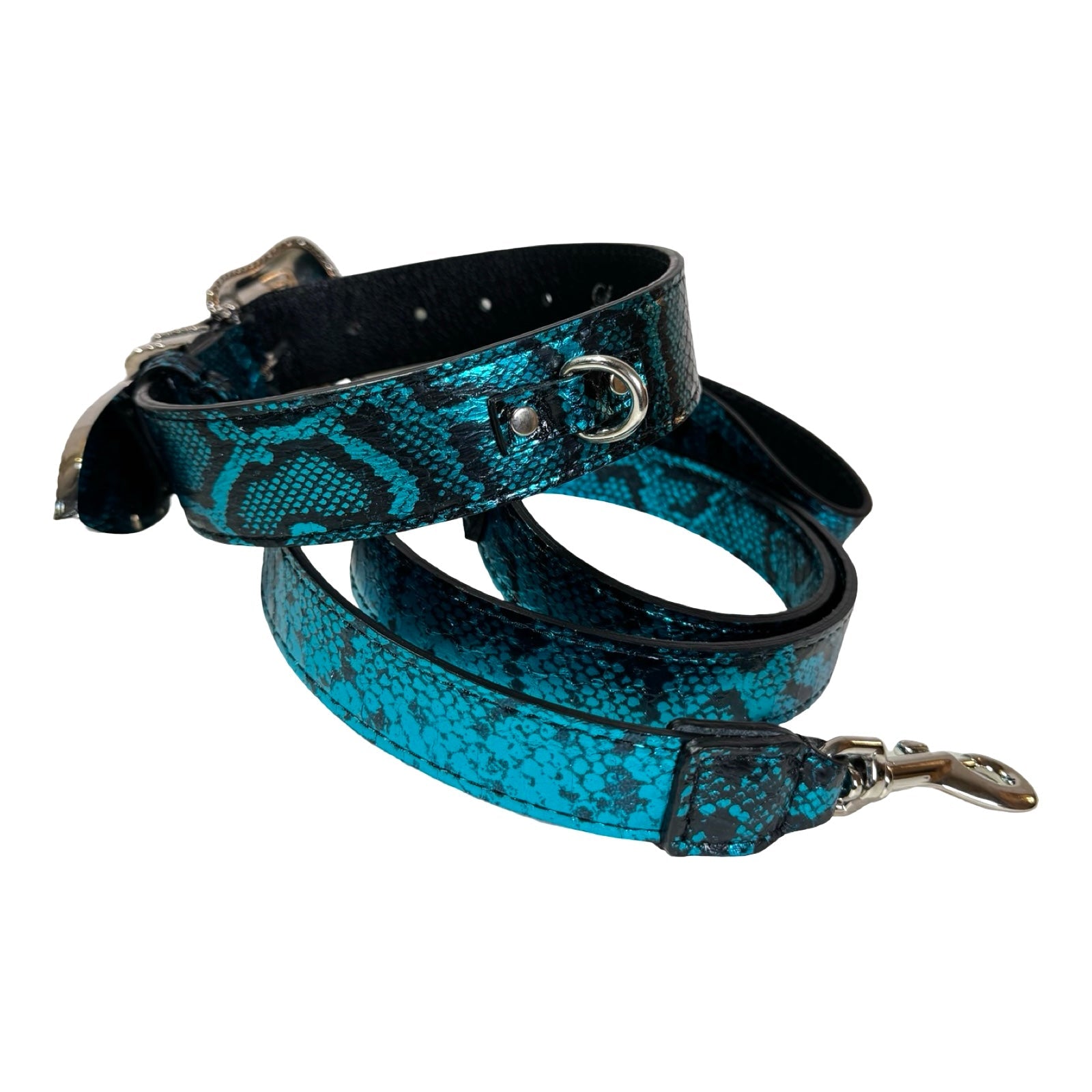 Blue & Black Serpente Set