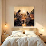 Samaritan at the Well Faith Wall Art III by Tailored Canvases - product image 3 for Resin Society