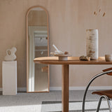 Oval Solid Wood Dining Table by Gizz - product image 8 for Resin Society