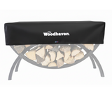 Woodhaven Standard Firewood Rack Seasoning Cover in various sizes