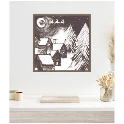 Sylvie Framed Canvas Magical Night by Teju Reval
