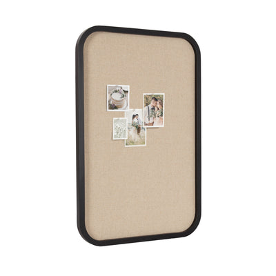Hutton Wood Framed Fabric Pinboard
