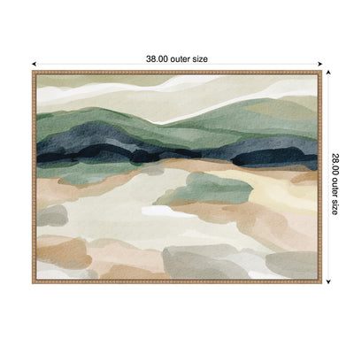 Beauty After Rain by Nikita Jariwala Framed Canvas Wall Art Print