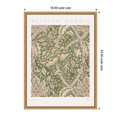 Sylvie Poster William Morris Windrush 1883 Framed Canvas by The Art Institute of Chicago
