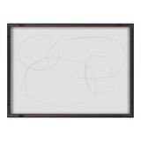 Blake 871 Modern Circles Framed Printed Glass by Teju Reval of by kateandlaurel - product image 8 for Resin Society