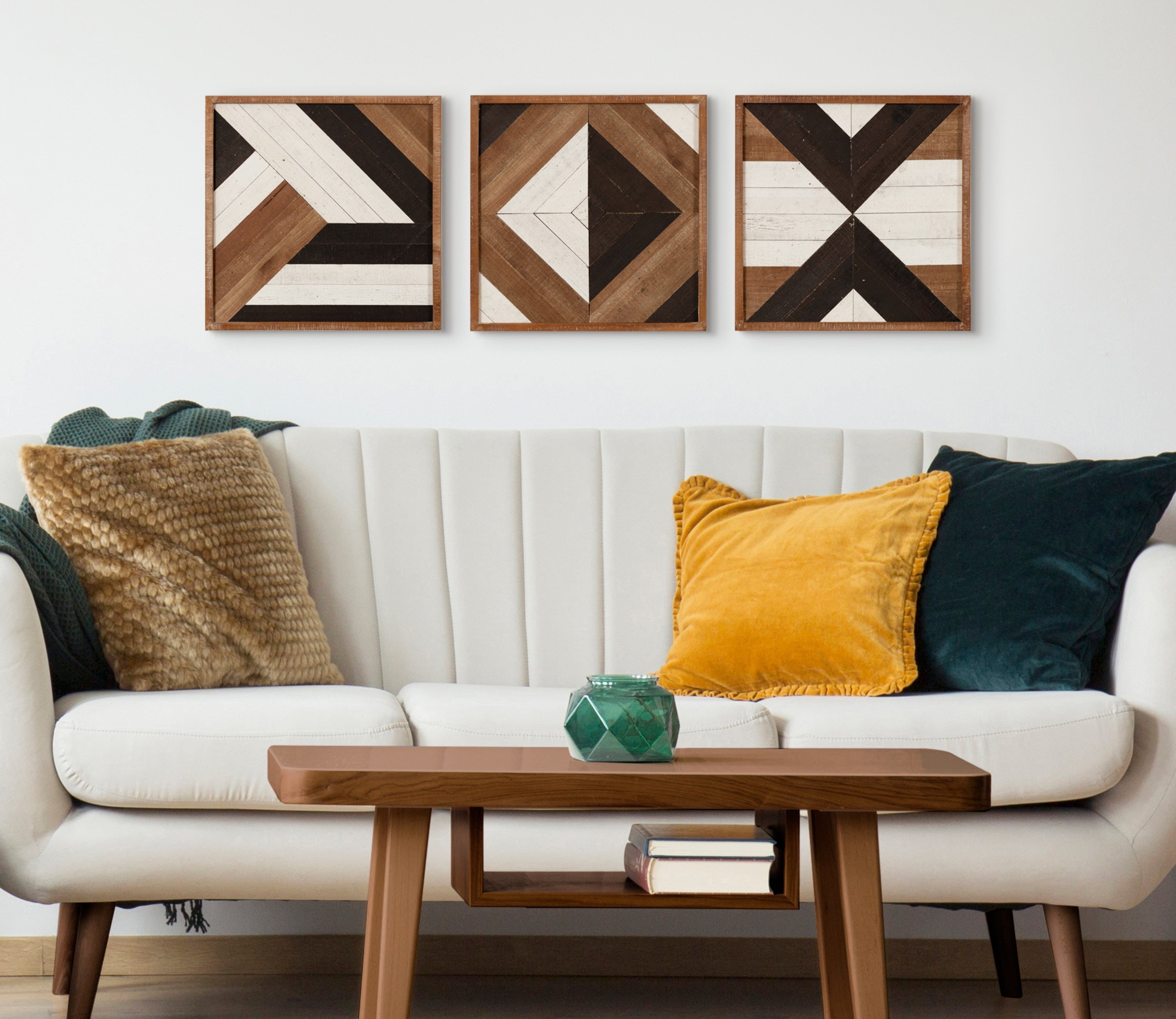 Ballez Wood Plaque Art Set by kateandlaurel - product image 11 for Resin Society
