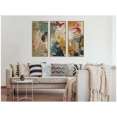 Painted Storm No.
2 Panel 3 Piece Framed Canvas Wall Art Set by Amy Lighthall