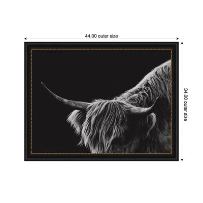 Scottish Highland No.
6 by Crystal Lynn Collins Framed Wall Art Print