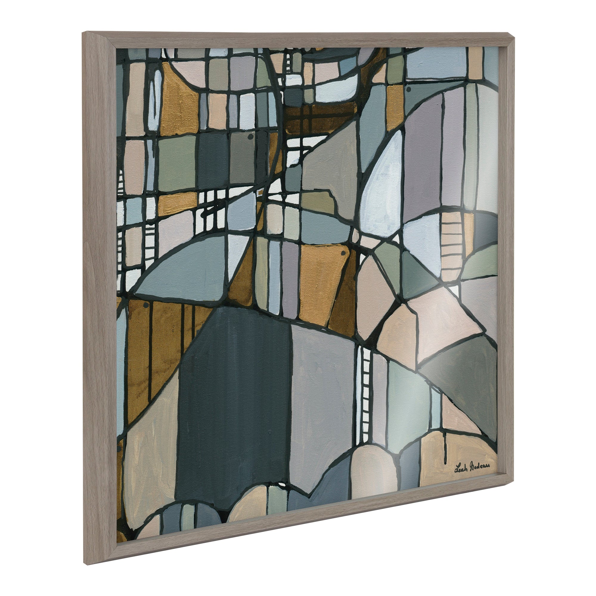 Blake Deco Nadeau 2 Framed Printed Acrylic by Leah Nadeau by kateandlaurel - main product image for Resin Society