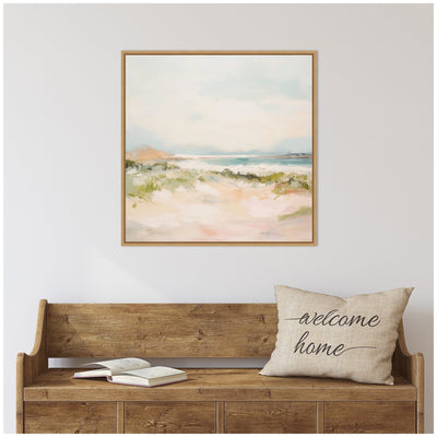 Tranquil Landscape III Square by Amy Lighthall Framed Canvas Wall Art Print