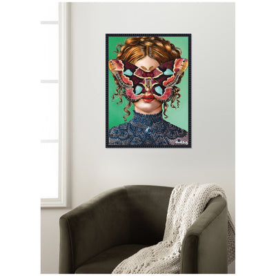 Forest Witch by Charlotte Brindley Framed Canvas Wall Art Print