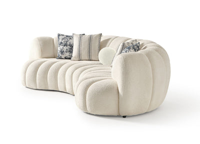 Rhodes Curved Sofa detail image - Resin Society