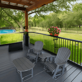 4 pc Glider Adirondack Chair and Table Set by Dutch Country Patio, LLC - product image 2 for Resin Society