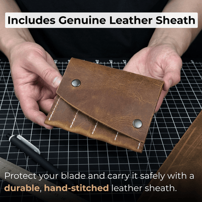 4-piece diamond style leather pricking iron set with 1, 2, 4, and 6 prongs by Sharky Forged Steel Tools