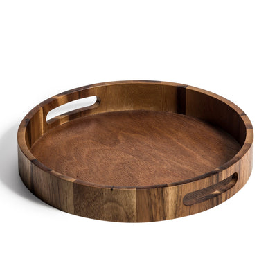 Round Serving Tray by Kalmar Home - main product image for Resin Society