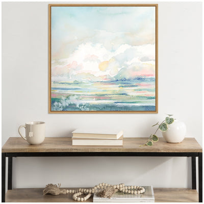 Sylvie Stillness Framed Canvas by Julie Maida