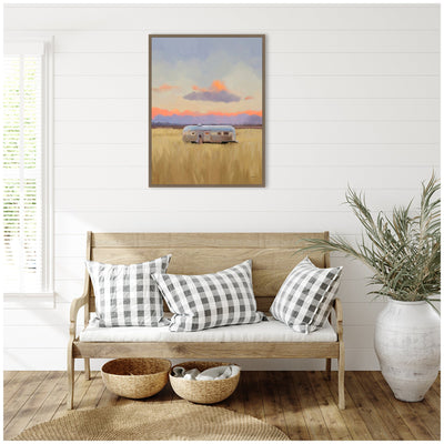 Solitude by Mary Sparrow Framed Canvas Wall Art Print