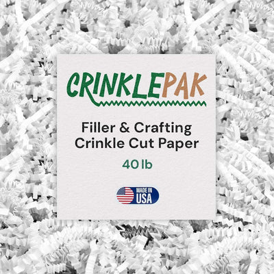White Crinkle Paper 40 LB by CrinklePak - product image 2 for Resin Society
