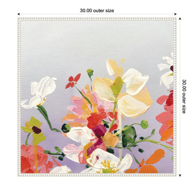 Sylvie Facing Each One Framed Canvas by Emma Daisy