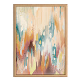 Blake Brushstroke 133 Framed Printed Glass