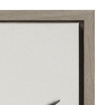 Sylvie Hey Dude Highland Cow Framed Linen Canvas by kateandlaurel - product image 14 for Resin Society