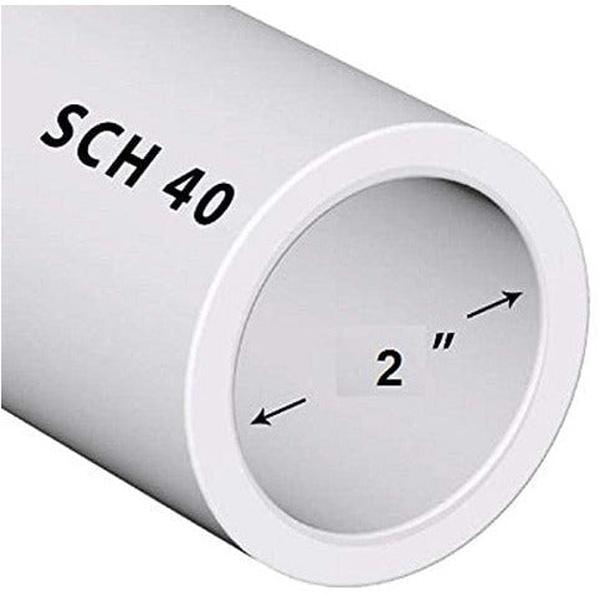 VENTRAL Schedule 40 PVC Pipe - 2 in. by VELOCITY® - main product image for Resin Society