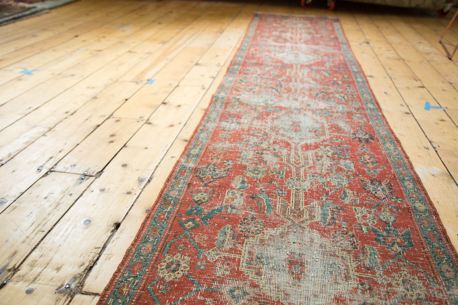 2x13.5 Antique Heriz Rug Runner by Old New House® - product image 3 for Resin Society
