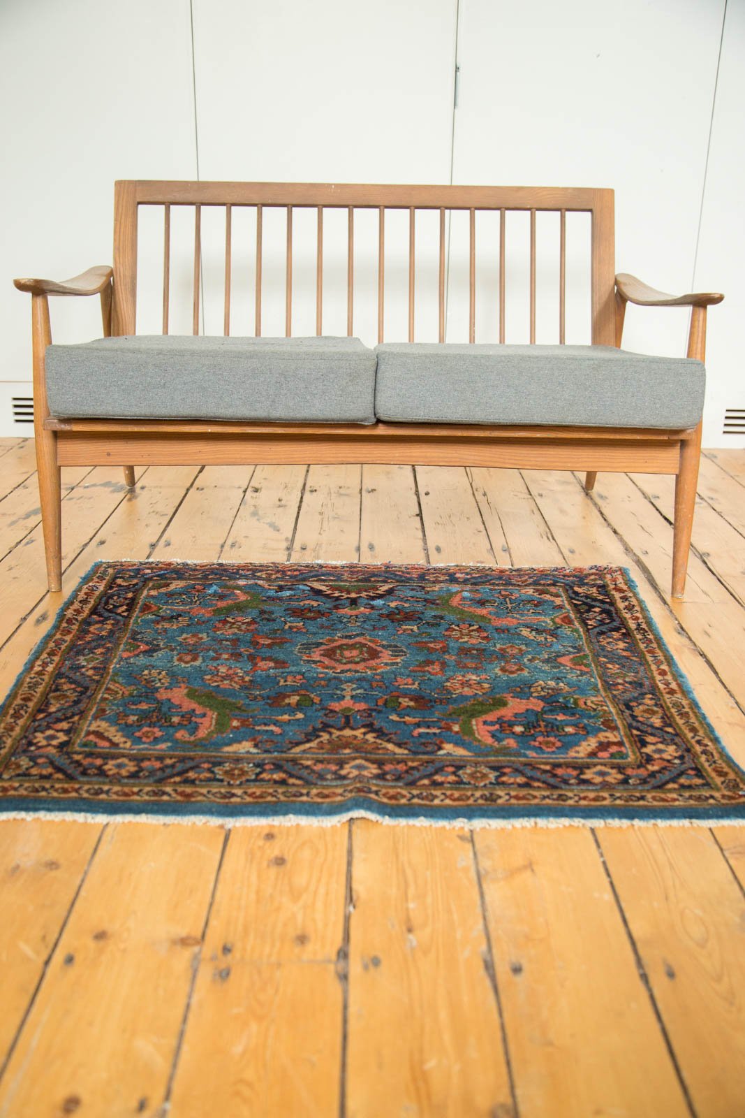 3x3.5 Vintage Fine Engelas Square Rug by Old New House® - product image 7 for Resin Society