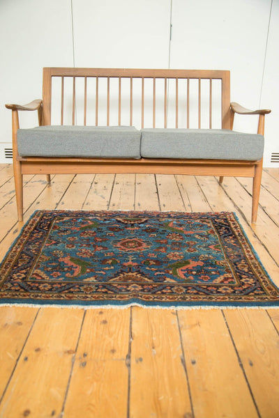 3x3.5 Vintage Fine Engelas Square Rug by Old New House® - product image 7 for Resin Society