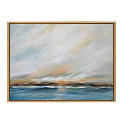Sylvie Sunday Morning Framed Canvas by Mary Sparrow