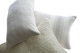 Tom Grey Woven Lumbar Pillow by Homelosophy