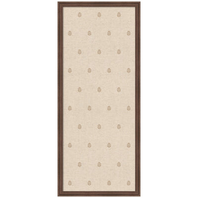 Pinboard Beige Botanical Block Print