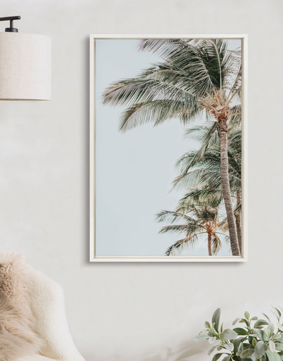 Sylvie Palm Trees Framed Canvas by Alicia Abla by kateandlaurel - product image 7 for Resin Society