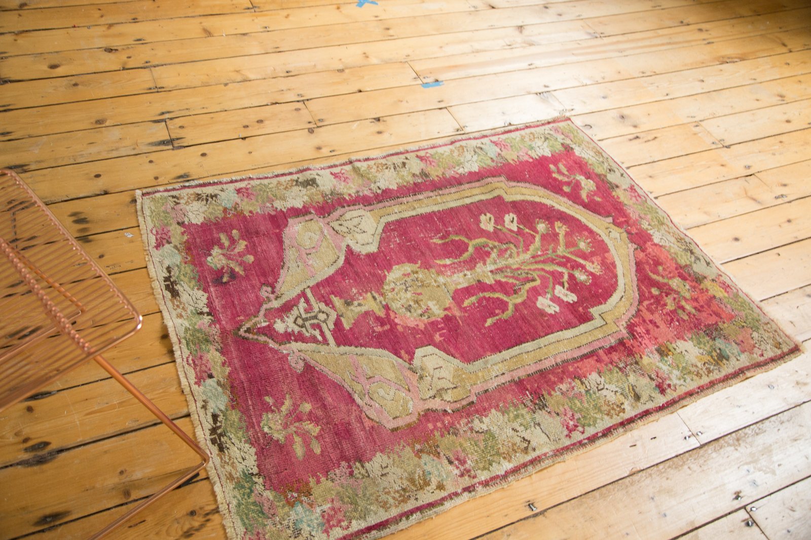 3.5x4.5 Antique Karabagh Square Rug by Old New House® - product image 5 for Resin Society