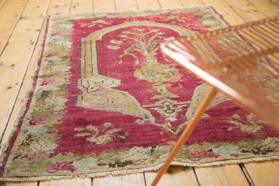 3.5x4.5 Antique Karabagh Square Rug by Old New House® - product image 6 for Resin Society