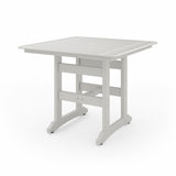SoPoly 44 inch Savannah Square Counter Table in outdoor setting