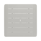 SoPoly 44 inch Savannah Square Bar Table in outdoor setting