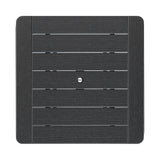 SoPoly 44 inch Savannah Square Counter Table in outdoor setting