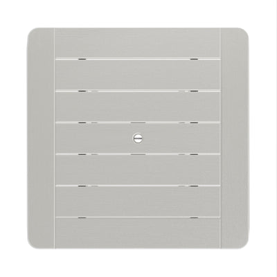 SoPoly 44 inch Savannah Square Counter Table in outdoor setting